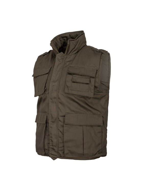 Brandit Brandit Kamizelka 4014.1.XL Zielony Regular Fit