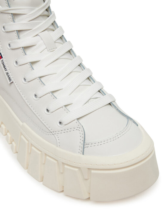 Tommy Jeans Tommy Jeans Superge Tjw Vulc Flatform Leopard EN0EN02858 Bela
