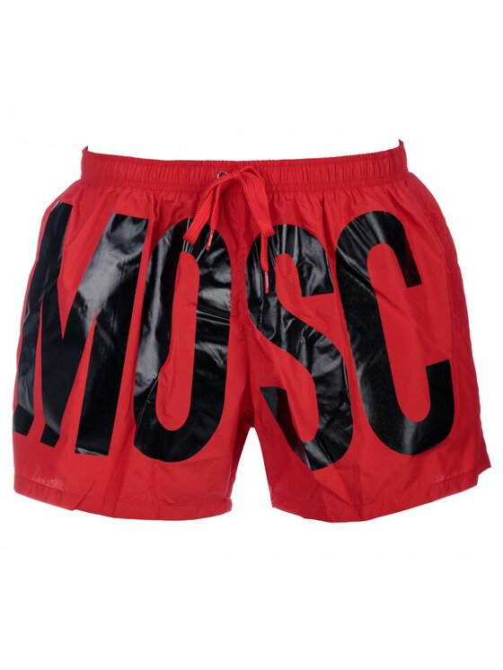 MOSCHINO Underwear & Swim MOSCHINO Underwear & Swim Plavecké šortky V6119 5539 Červená Regular Fit