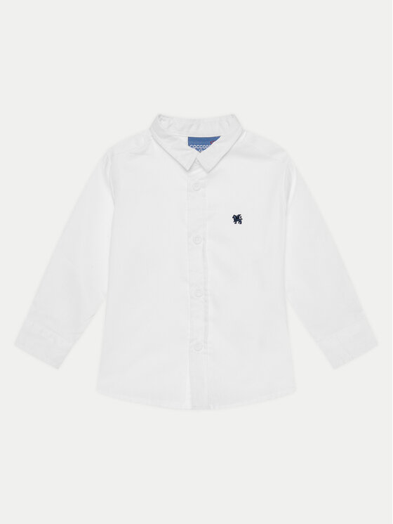 Coccodrillo Coccodrillo Риза WC4136102EBB Бял Regular Fit