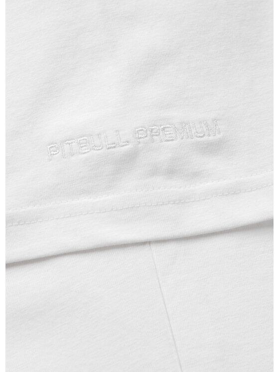 PITBULL PITBULL T-Shirt Koszulka Biały Regular Fit