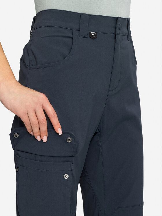 Viking Viking Spodnie materiałowe Hanzo Granatowy Regular Fit
