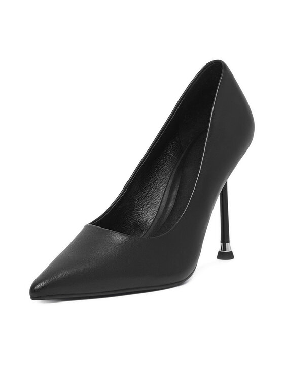 GINO ROSSI GINO ROSSI Čevlji z visoko peto EO-CINDY-1735-2-1-L Črna