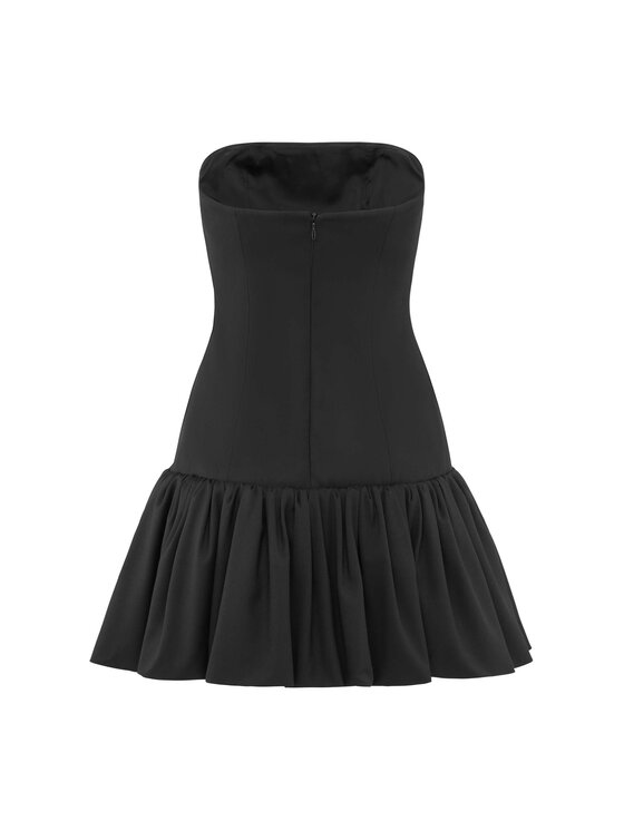 La Mania La Mania Každodenné šaty PENNY Čierna Classic Fit