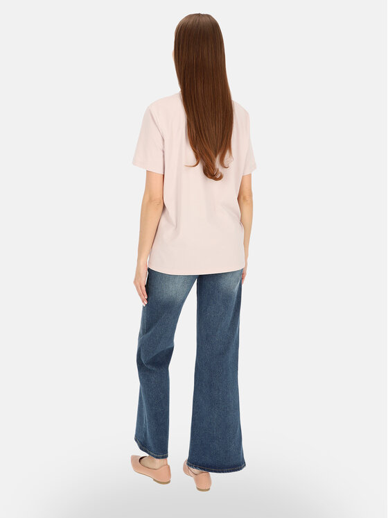 Potis & Verso Potis & Verso T-Shirt Mercy Różowy jasny Regular Fit