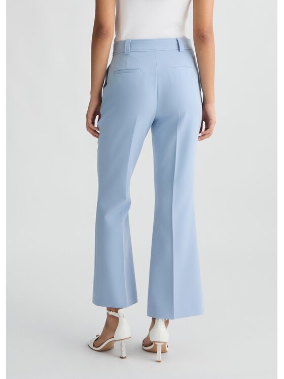 Liu Jo Liu Jo Pantaloni di tessuto CA5094T2200X064A Celeste Regular Fit