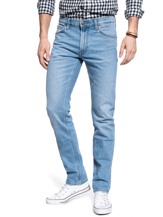Jeansy Lee, Rozmiar W33/L34, Niebieskie, DAREN ZIP FLY