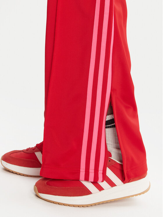 adidas adidas Donji dio trenerke adicolor Classic Firebird JW1225 Crvena Loose Fit
