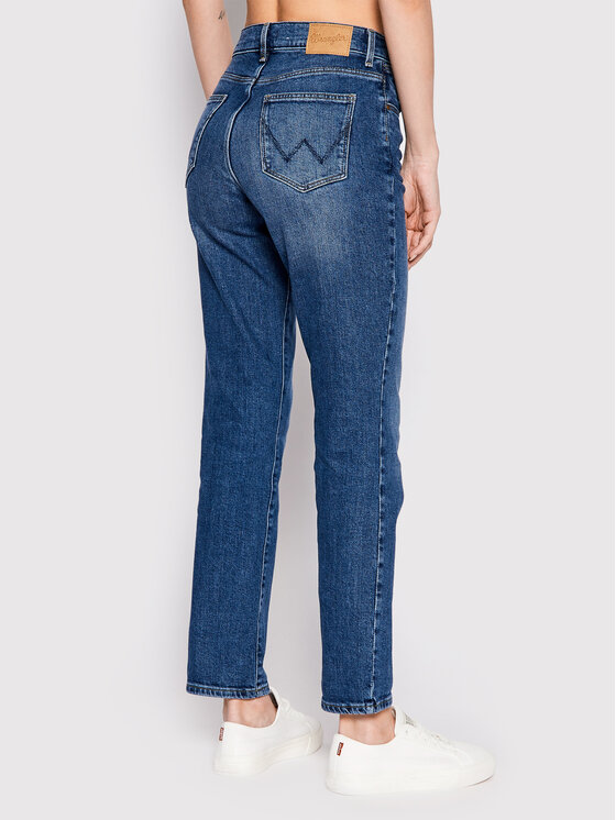 Wrangler Wrangler Jeansy Body Bespoke Airblue W26RJX386 112320017 Niebieski Straight Fit