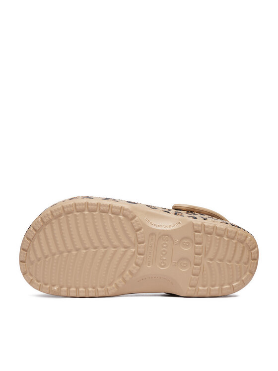 Crocs Crocs Παντόφλες C-BAYA SEASONAL PRINTED CLOG 206230-2UA Καφέ