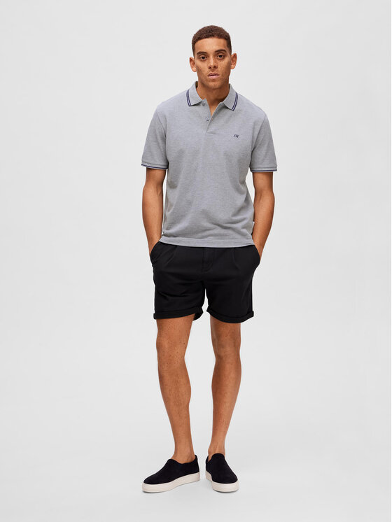 Selected Homme Selected Homme Polo 16087840 Siva Regular Fit