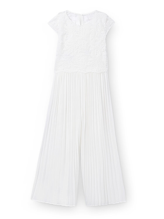 Mayoral Mayoral Jumpsuit 6871 Bianco Regular Fit