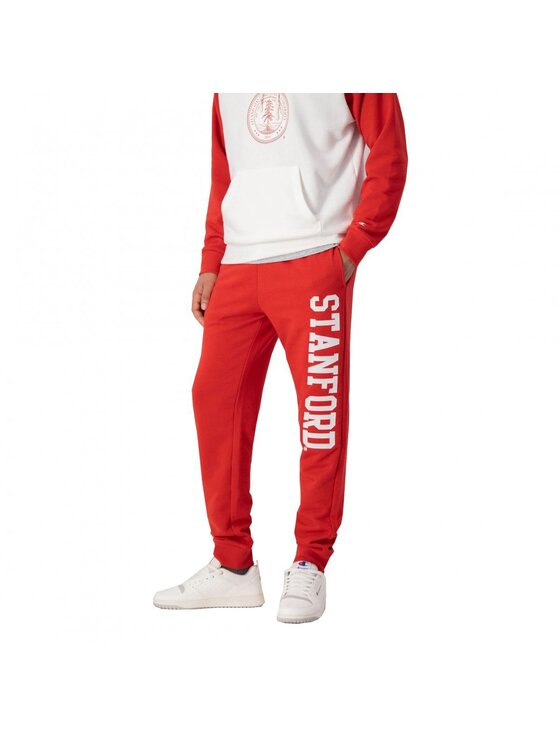 Champion Pantaloni da tuta RIB CUFF PANTS Rosso Regular Fit Modivo