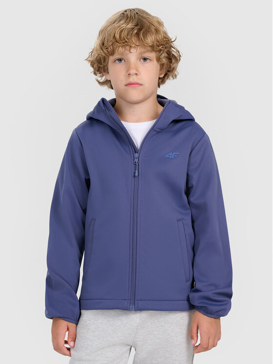 4F 4F Kurtka przejściowa 4FJRAW25TSOFM516-32S Granatowy Regular Fit