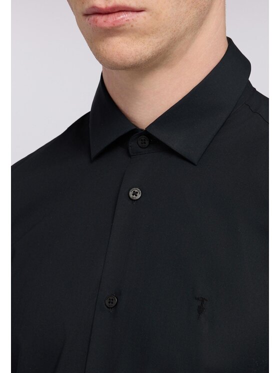 Trussardi Trussardi Camicia 5004N000006N033 Nero Regular Fit