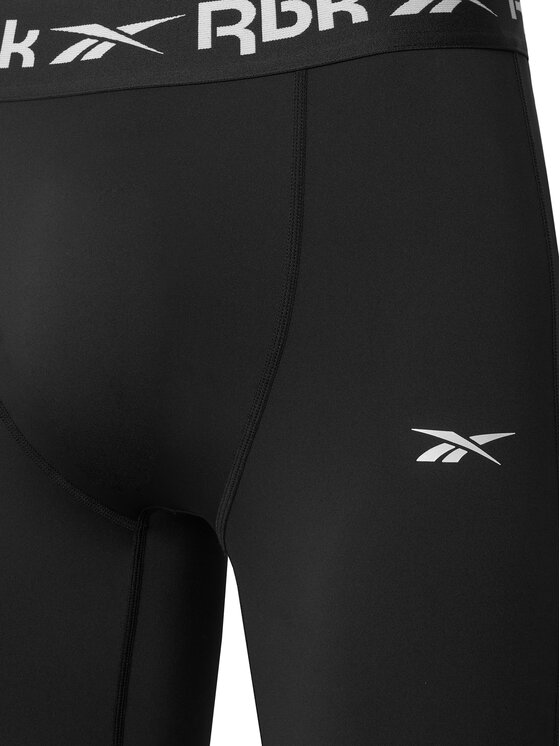 Reebok Reebok Легінси RK25601CCM Чорний Slim Fit
