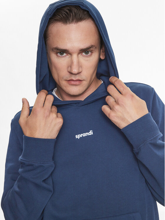 Sprandi Sprandi Majica dugih rukava SP3-BLM003 Tamnoplava Regular Fit