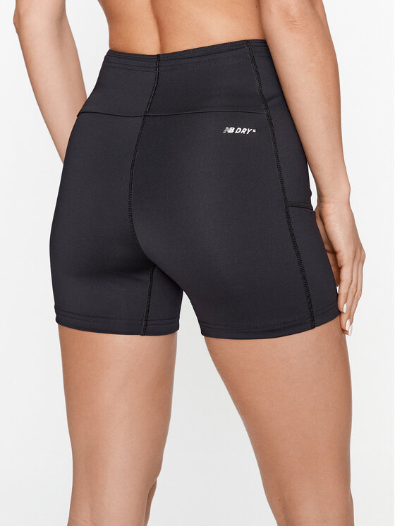 New Balance New Balance Sportske kratke hlače Q Speed Shape Shield Fitted Short WS33283 Crna Skinny Fit