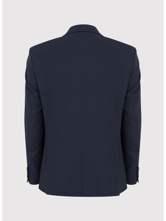 Pako Lorente Pako Lorente Marynarka P23WP-3G-038 Granatowy Slim Fit