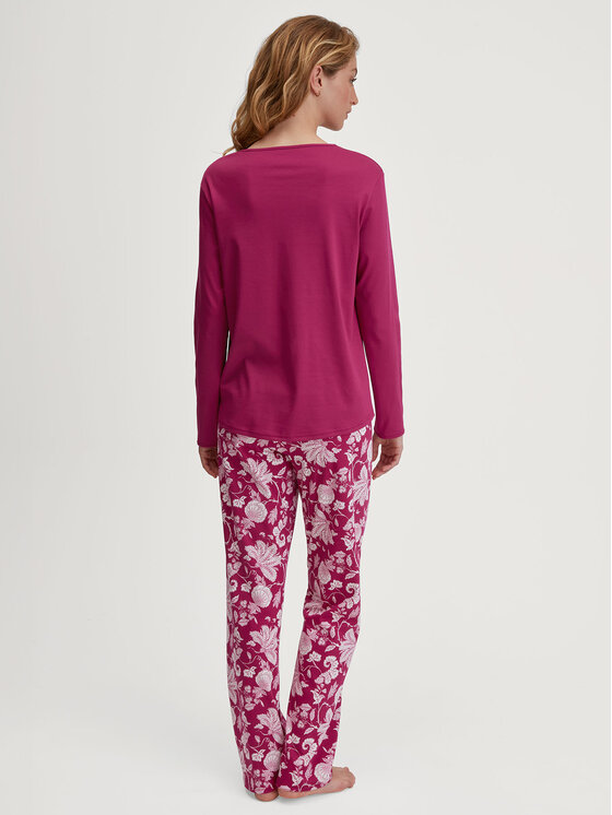 Calida Calida Piżama 42238 Czerwony Regular Fit