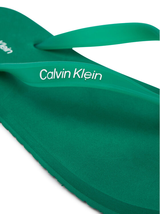 Calvin Klein Calvin Klein Japonki Logo Strap HM0HM02105 Zielony