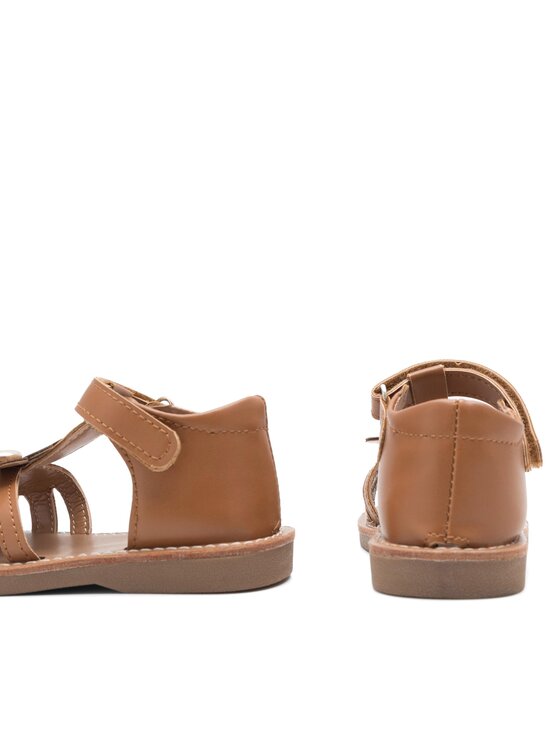 Nelli Blu Nelli Blu Sandály CM220804-5 Hnědá