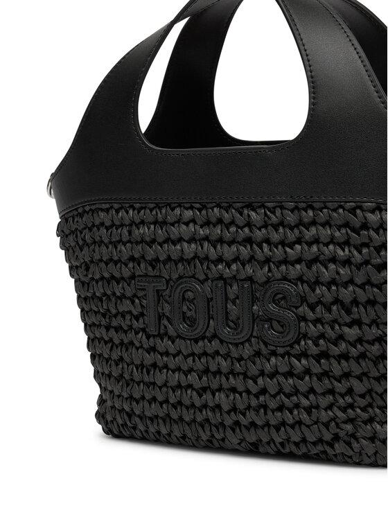 TOUS TOUS Handtasche Lirio Rafia 2002205351 Schwarz