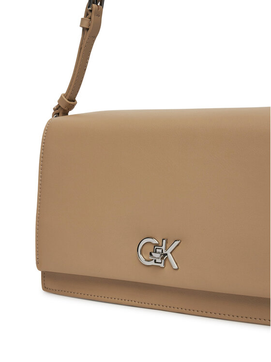 Calvin Klein Calvin Klein Torbica Ck Elongated Shoulder Bag K60K612807 Bež