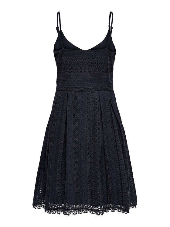 ONLY ONLY Coctailkleid 15204799 Dunkelblau Regular Fit