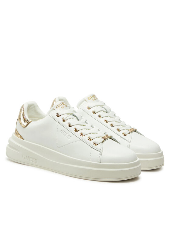 Guess Guess Sneakersy FLTELB LEM12 Biela