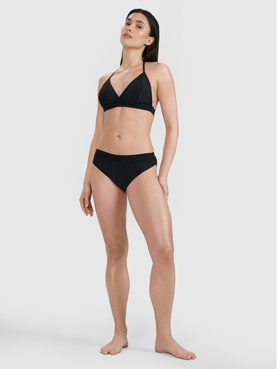 4F 4F Góra od bikini BEACHWEAR BASIC Czarny