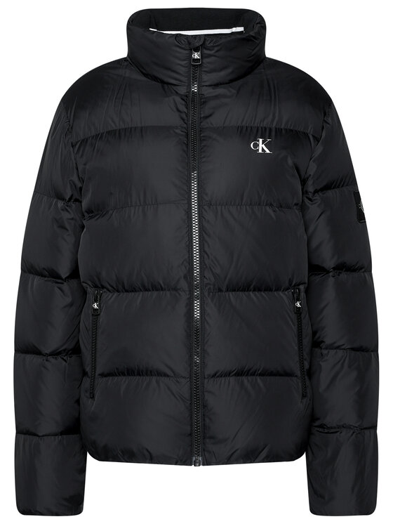 Calvin Klein Jeans Calvin Klein Jeans Pehelykabát J30J315679 Fekete Regular Fit