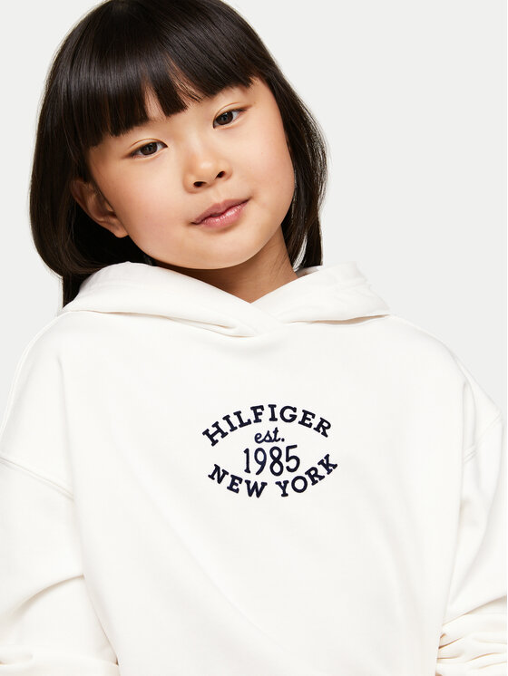 Tommy Hilfiger Tommy Hilfiger Džemperis Monotype KG0KG08033 Écru Relaxed Fit