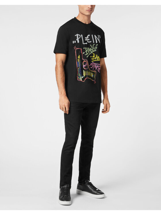 PHILIPP PLEIN PHILIPP PLEIN T-shirt 23467 Nero Regular Fit