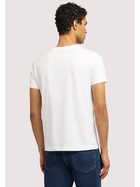 Trussardi Trussardi T-Shirt G0278300125N001 Biały Regular Fit