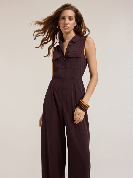 Motivi Motivi Jumpsuit 7200Q003314N022 Marrone Regular Fit