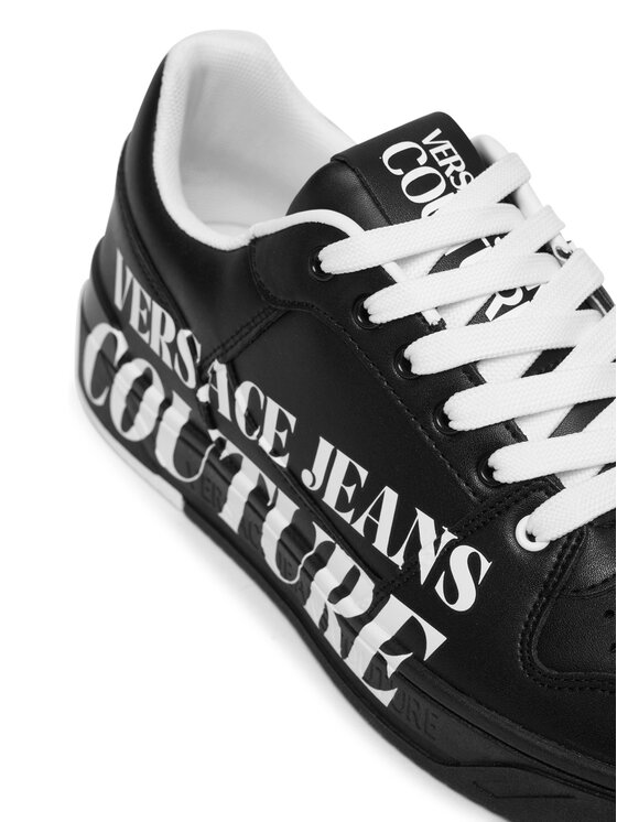 Versace Jeans Couture Versace Jeans Couture Снікерcи 80YA3SJ5 Чорний
