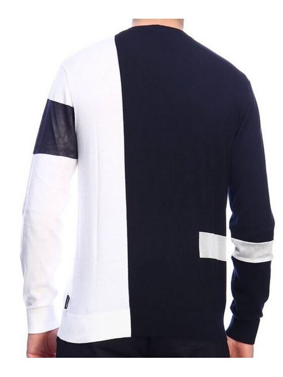 Armani Exchange Armani Exchange Svetr 3GZM1Z ZMU7Z 05CA Bílá Regular Fit