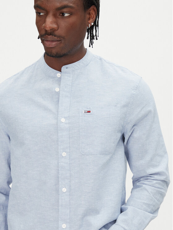 Tommy Jeans Tommy Jeans Košile DM0DM20876 Modrá Regular Fit