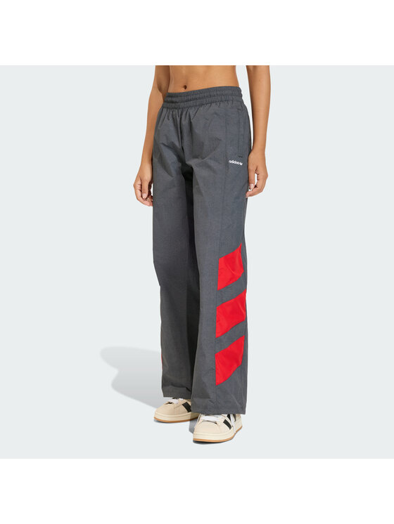 adidas adidas Долнище анцуг Blocked Washed KE5037 Сив Loose Fit