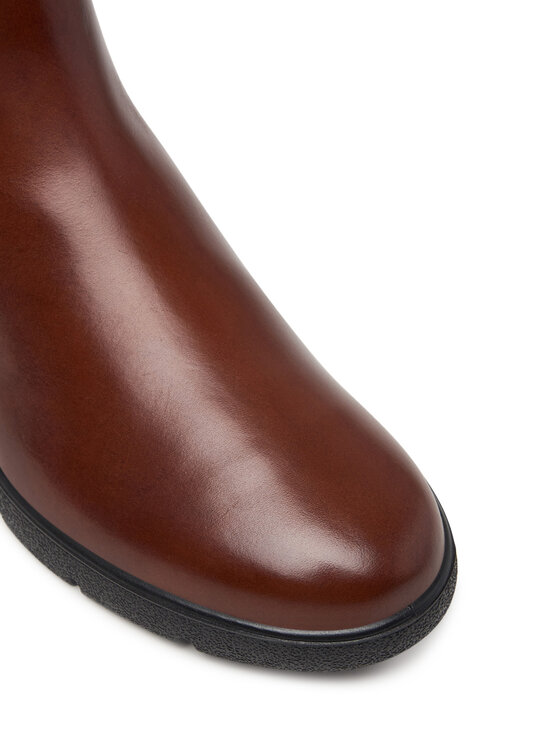 ECCO ECCO Kotníková obuv s elastickým prvkem Bella 2 23931301014 Hnědá