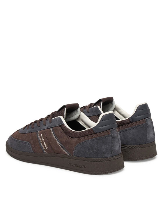 Tommy Jeans Tommy Jeans Laisvalaikio batai The Greenwich Edge Suede EM0EM01662 Ruda