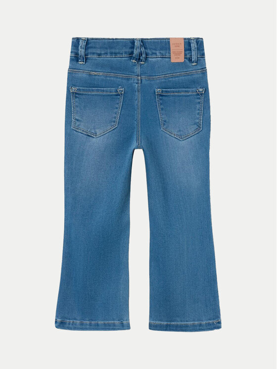 NAME IT NAME IT Jeans hlače 13224658 Modra Bootcut Fit
