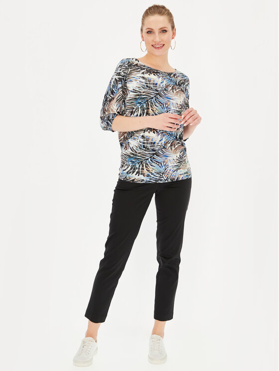 Potis & Verso Potis & Verso Bluzka Majorka Kolorowy Relaxed Fit