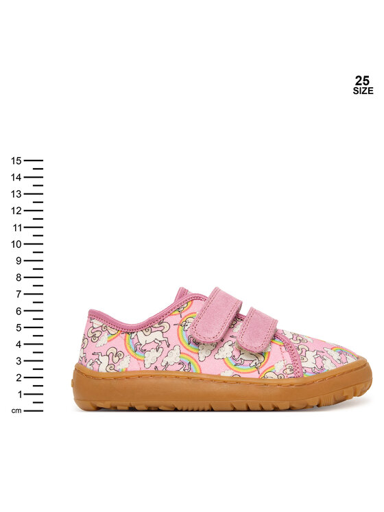 Froddo Froddo Papuče Barefoot Canvas G1700440-12 S Ružová