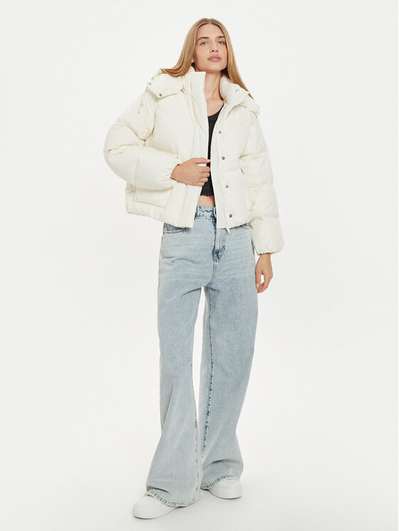 Levi's® Levi's® Пухено яке Western Bubble A8527-0001 Екрю Regular Fit