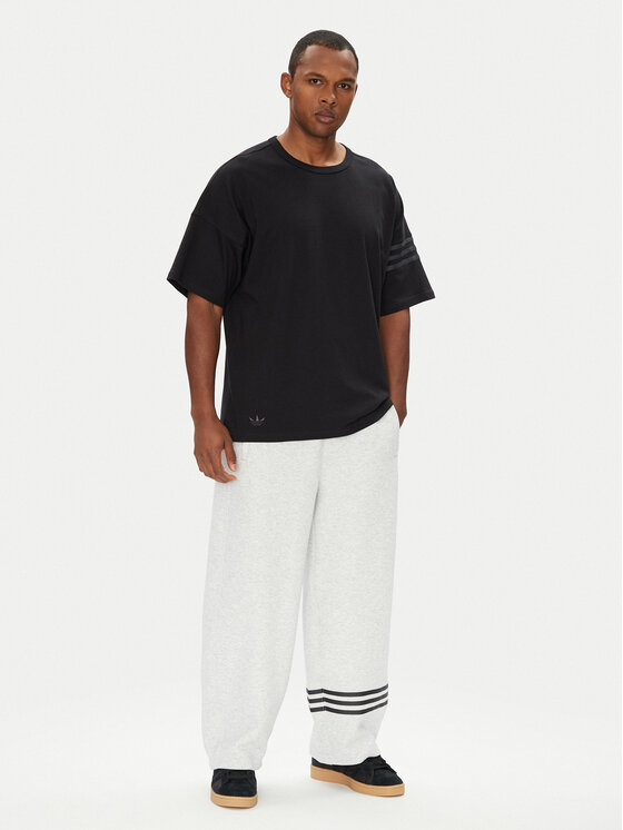 adidas adidas Tričko Neuclassics HZ3700 Čierna Oversize