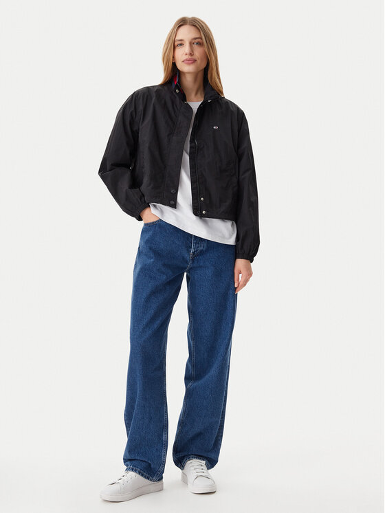 Tommy Jeans Tommy Jeans Μπουφάν μεταβατικό Essential DW0DW20439 Μαύρο Regular Fit