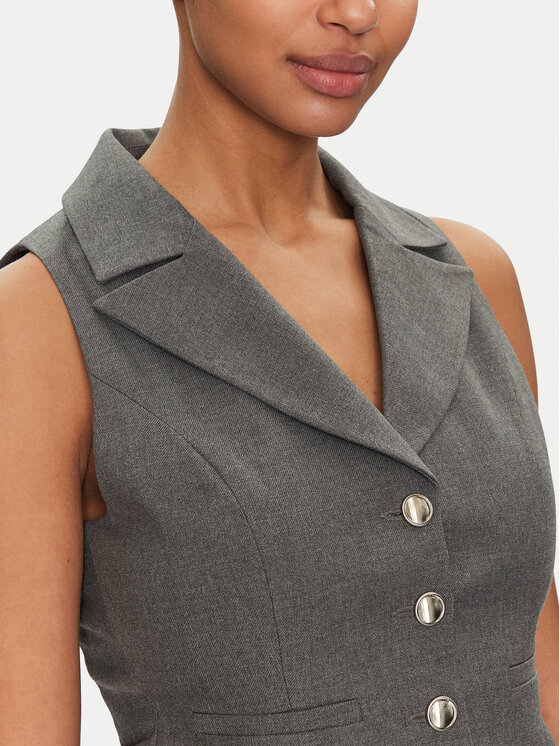 Morgan Morgan Veste 251-CJANA.F Pelēks Slim Fit