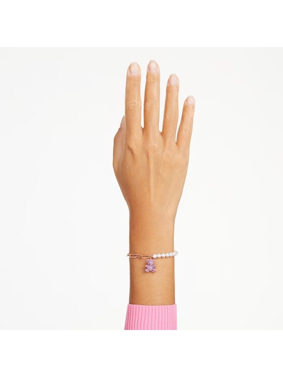 Swarovski Swarovski Bransoletka Teddy 5669169 Różowy